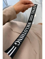 Béžové vázané šaty Béžové vázané šaty