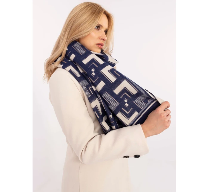 Šatka AT SZ 23158.32 tmavo modrá a biela