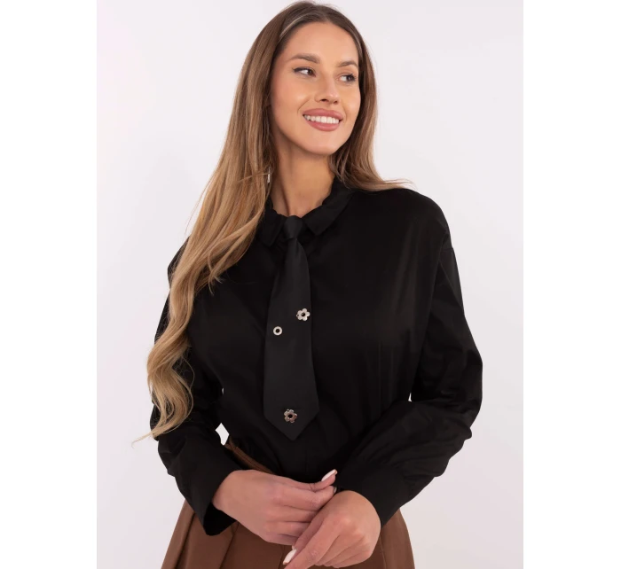 Košeľa DHJ KS 9213.86 čierna