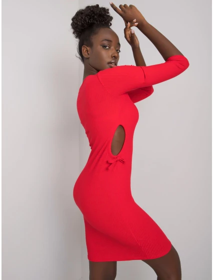 Šaty LK SK 508687.17P červená Šaty LK SK 508687.17P červená