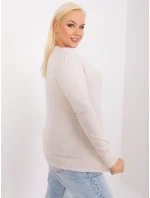 Sweter PM SW PM model 19319110 jasny beżowy - FPrice