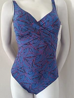 Jednodielne plavky 7269 M1 modrá - Anita