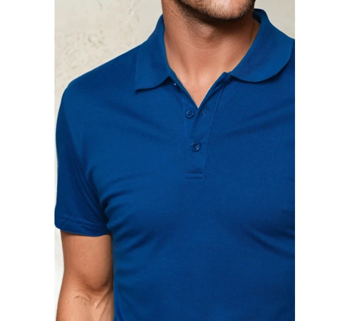Pánské modré polo tričko Dstreet model 21967816 - FashionStreet