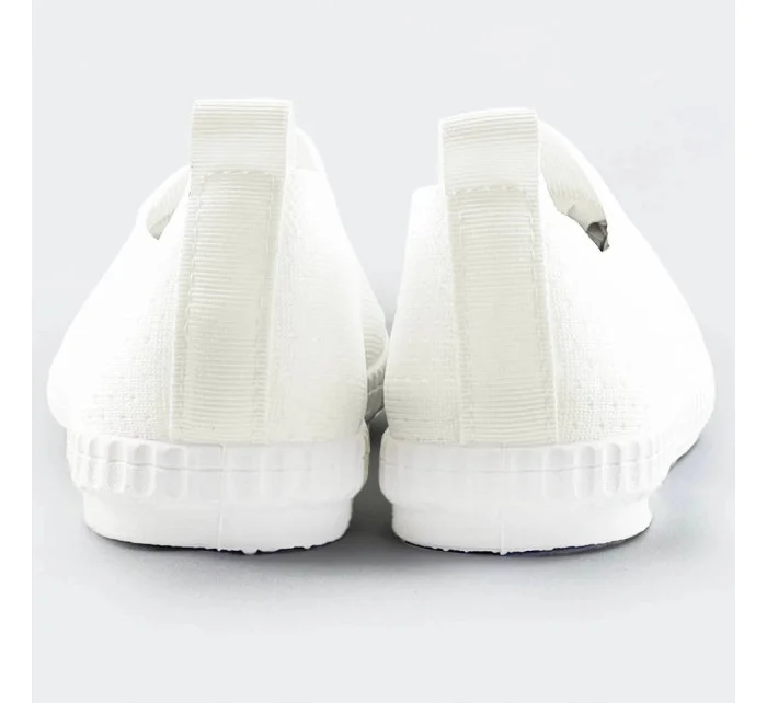 Bílé ažurové tenisky model 20780241 - VIA GIULIA Bílé ažurové tenisky model 20780241 - VIA GIULIA