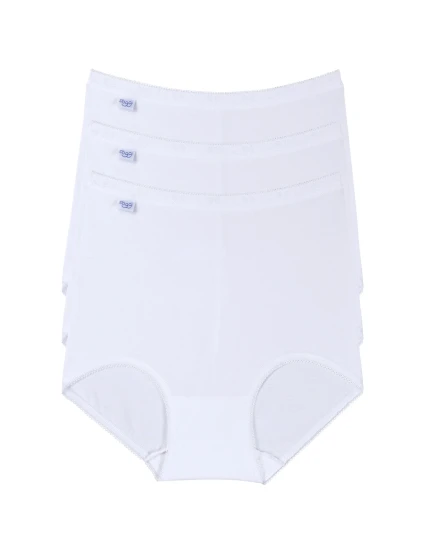 Dámské kalhotky 3 pack Basic maxi white - Sloggi Dámské kalhotky 3 pack Basic maxi white - Sloggi