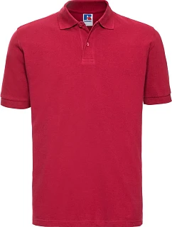 Russell Athletic 569M Piqué polo 10.569M klasická červená