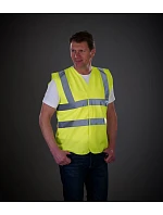 Bezpečnostná vesta Yoko HVW 100 Hi-Vis 79.W100, limetková Bezpečnostná vesta Yoko HVW 100 Hi-Vis 79.W100, limetková