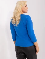 Bluzka RV BZ model 18965297 ciemny niebieski - FPrice Bluzka RV BZ model 18965297 ciemny niebieski - FPrice