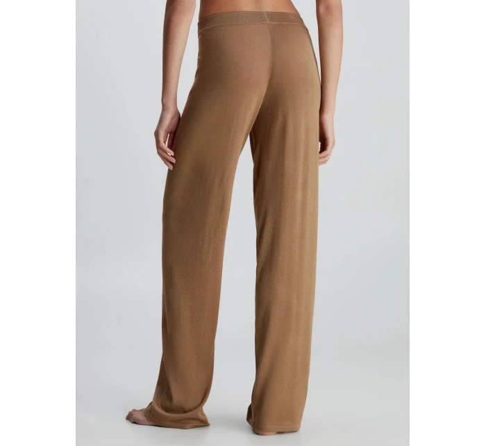 Dámske nohavice 000QS6999E HMS béžové - Calvin Klein