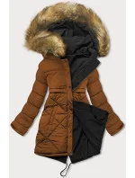 DWUSTRONNA ZIMOWA KURTKA DAMSKA model 21243360 - LHD