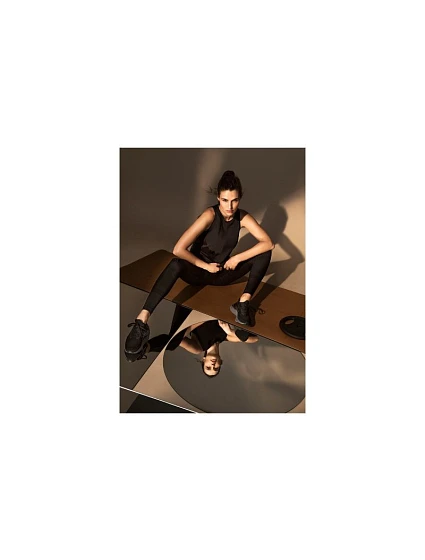 Legginsy CASALL Essential Block Seamless High Waist Tights czarny Legginsy CASALL Essential Block Seamless High Waist Tights czarny