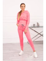 Široká rebrovaná súprava Pink Neon