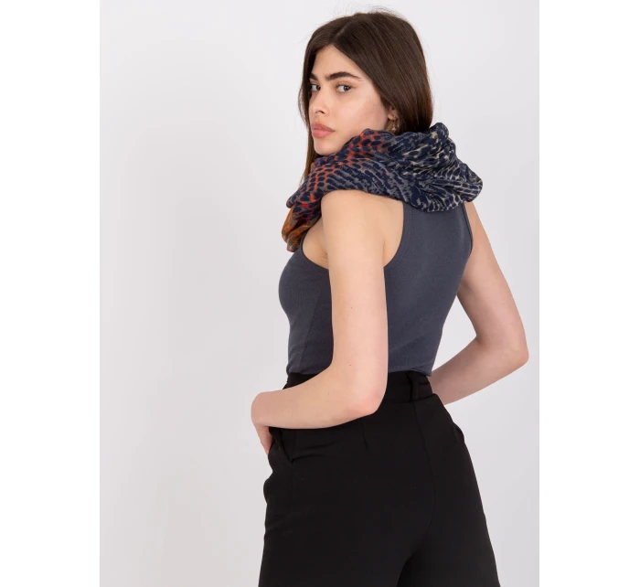Tunelová šála AT KM model 17121336 tmavě modrá - FPrice