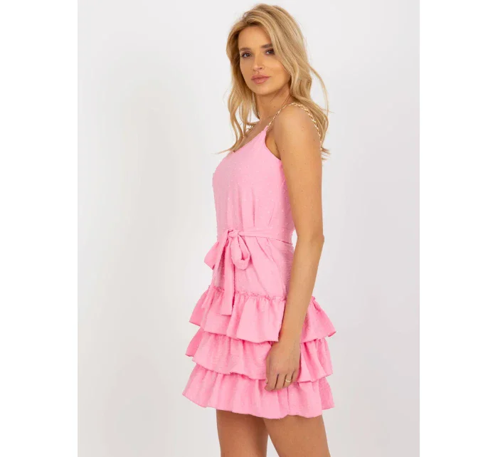 Dámske šaty LK SK 508614 šaty.57P ružová - FPrice