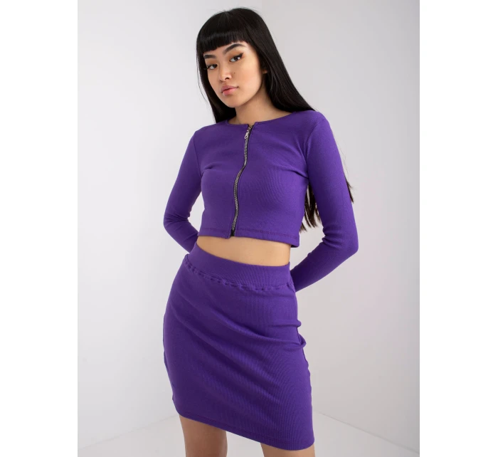 Súprava RV KMPL 7526.03 tmavo fialová