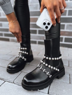 Dámské kozačky black Dstreet model 21971433 - FashionStreet