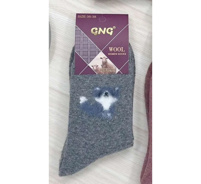 WiK 003 dámske ponožky Angora 978 35-42