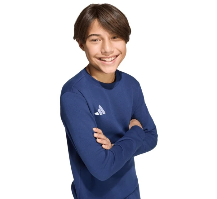 Detská mikina adidas Entrada 26 Sweat Top navy blue JZ6552