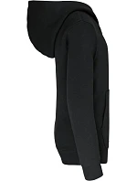 K 453 Dětská kontrastní mikina s kapucí model 22509461 black/red - Kariban