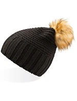 Bianco Pletená čepice s bambulí " model 22452623 - Atlantis Headwear Bianco Pletená čepice s bambulí " model 22452623 - Atlantis Headwear