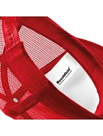 Beechfield B 645 5-panelová čiapka Vintage Trucker 53.0645 klasická červená/biela