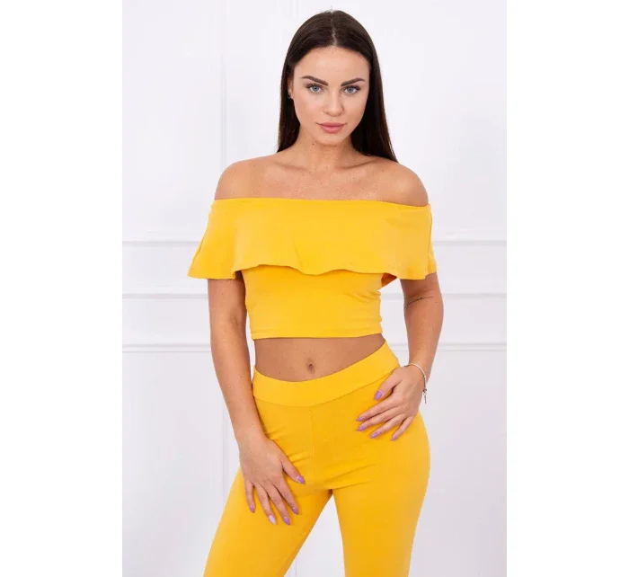 Horčicová súprava s volánikmi