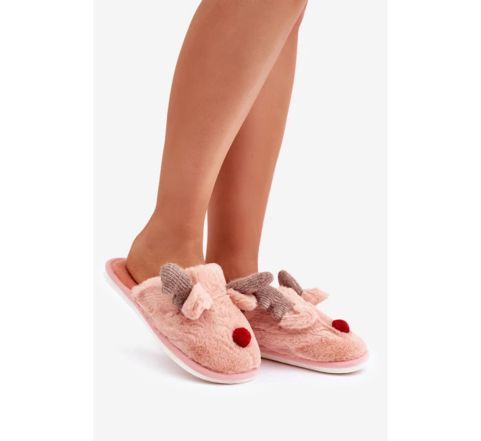 Dámské Pantofle S Růžové model 21681781 - Boto Dámské Pantofle S Růžové model 21681781 - Boto