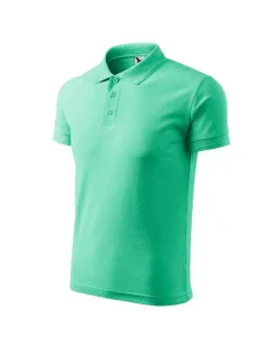 Polokošeľa Pique mätová