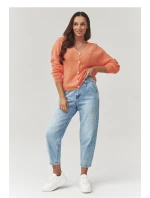 Sveter na gombíky model 223256 Makadamia