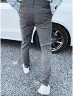 Pánske tmavosivé nohavice FashionStreet UX4390