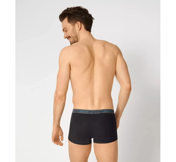 Pánske boxerky Štart Hipster C2P box - BROWN - LIGHT COMBINATION - šedá - čierna M003 - SLOGGI Pánske boxerky Štart Hipster C2P box - BROWN - LIGHT COMBINATION - šedá - čierna M003 - SLOGGI