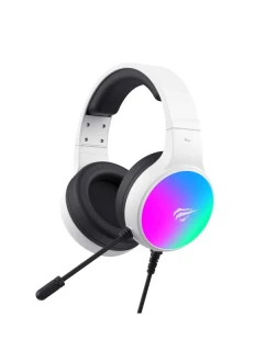 Herná náhlavná súprava Havit H2043U (čierna a biela)