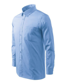 Style LS M model 18808324 modrá košile - Malfini