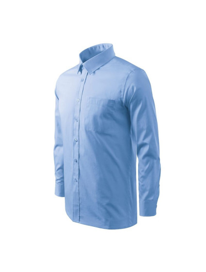 Malfini Style LS M MLI-20915 modrá košeľa