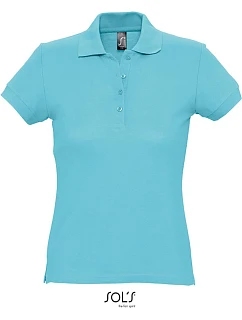 SOL'S Passion Dámske piqué polo 25.1338 atoll blue