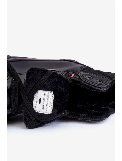 Dámské vysoké tenisky model 21599230 Černe - Cross Jeans Dámské vysoké tenisky model 21599230 Černe - Cross Jeans