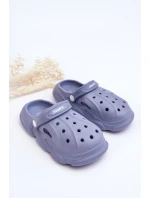 Dětské pěnové pantofle Crocs Modre model 21624122 - Boto