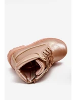 Dětské boty zateplené Champagne model 21522255 - Boto Dětské boty zateplené Champagne model 21522255 - Boto