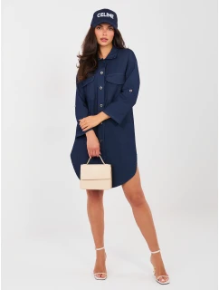 IT SK šaty L6071.93 tmavomodré