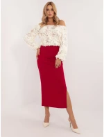 Sukňa MI SD 20730.69 červená Sukňa MI SD 20730.69 červená