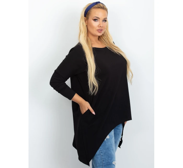 Bluzka RV BZ model 21802892 czarny - FPrice Bluzka RV BZ model 21802892 czarny - FPrice