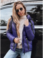 Dámská prošívaná bunda navy blue Dstreet model 21963595 - FashionStreet