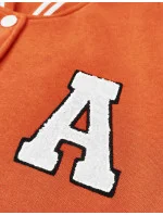 Oranžová dámská mikina typu model 19552464 - LHD