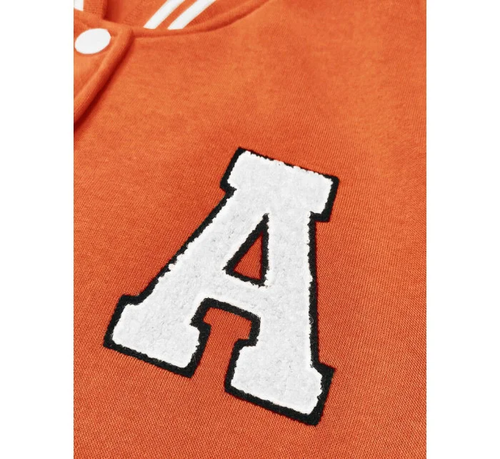 Oranžová dámská mikina typu model 19552464 - LHD