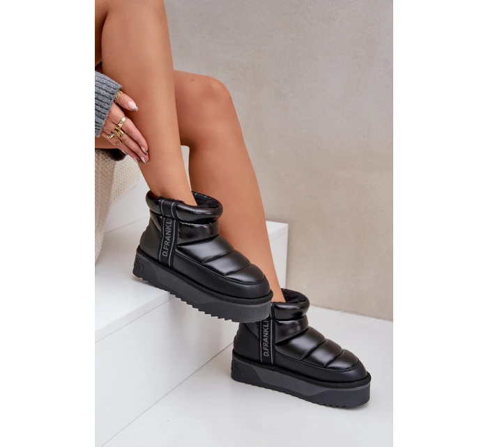 Nízké Sněhule Na Silné Podešvi Černé model 21679972 - D.Franklin