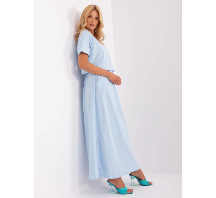 RV šaty SK 7851.84 svetlomodré