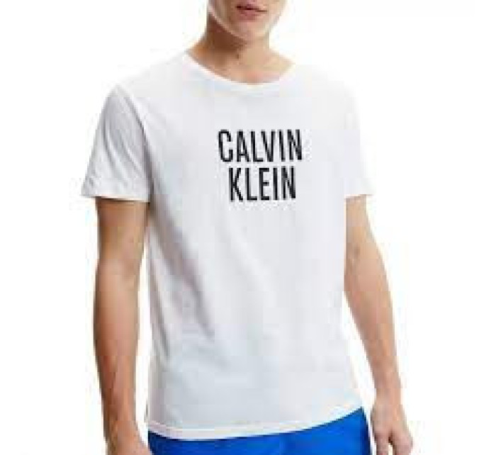 Pánske tričko KM0KM00750 - YCD biela - Calvin Klein