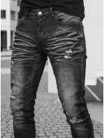Pánské džínové kalhoty černé Dstreet model 21968469 - FashionStreet