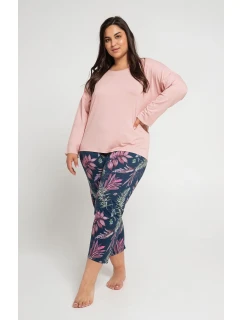 Taro Vivian 3013 3/4 2XL-3XL Z24 dámske pyžamo