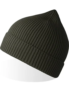 Atlantis Headwear Andy Pletená čiapka „Andy“ 33.0100 olivová